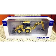 Komatsu 1:50 Backhoe loader Diecast