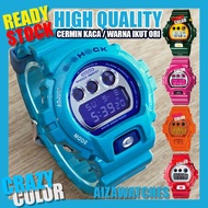NEW ARRIVAL HOT SELLING G SHOCK DW6900 WATCH FOR MEN AND WOMEN DIGITAL SPORTS WATCHES BLUE CB2