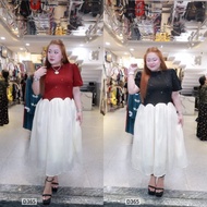 LONG STONE-ATTACHED DRESS (D365) - Bigsize Yen Ngoc 60-90kg