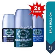 BRUT Roll On Deodorant / Oceans / Musk, 50ml [Bundle of 2]