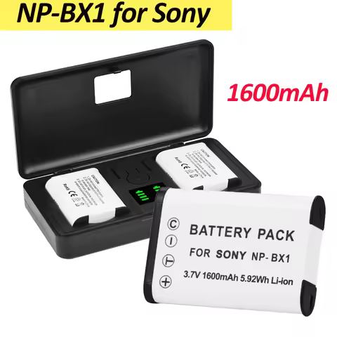 NP-BX1 NPBX1 Battery NP BX1 np bx1 Rechargeable Battery For Sony NP-BX1 ZV-1 RX100III RX100I PJ410 +