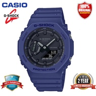 ( 2 YEARS WARRANTY ) Jam Tangan Lelaki  G Shock GA2100 Men Sport Watch Dual Time Display   Water Res