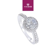 HABIB EMPRESS | Diamond Ring in 750/18K White Gold 260820521-WG-12