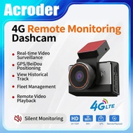 Acroder Dashcam kereta 2K HD WiFi GPS 4G 24H Parking Monitors G-Sensor Night Vision APP Control