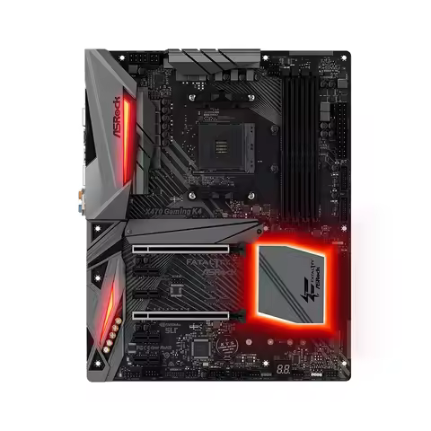 ASROCK X470 GAMING K4 Motherboard AMD AM4 Support 5800X3D 5700x3D 5700X 5600G 4600G CPU AMD X470 4xD