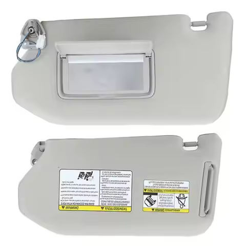A95E-1Pair Sunshade W/ Mirror Light 96400-9PB0A 96400-9PB0B For Pathfinder Infiniti QX60 JX35 13-19 