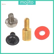 Mojito Golden Motherboard Riser+Phillips Flat for Head Screws Computer Red Washers 6 5mm 6-32-M3  Qu