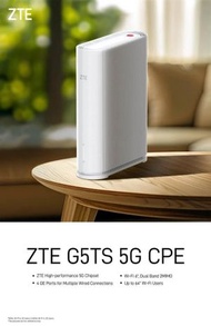 ZTE 中興 G5TS AX1500 5G 家居寬頻路由器CPE WiFi6 4xLAN [AX1500]