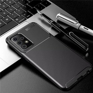 Original Fiber Carbon Soft Case Samsung A52 A 52 2021 Cover Luxury