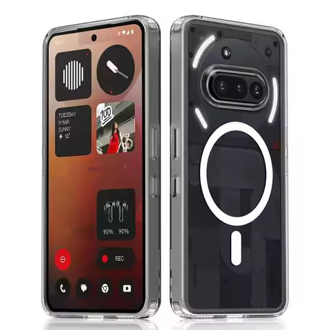 For Magsafe Arcylic Strong Magnetic Wireless Charging Case For Nothing Phone 3A NothingPhone3A 5G Cl