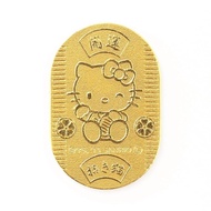 Hello Kitty Pure Gold Bar 24K Gold Bar 10g Lucky Gold Bar Beckoning Cat (39×26㎜) JKBKT 110