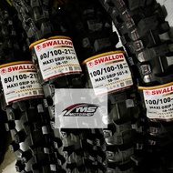 SWALLOW TT MAXI GRIP SG1 OUTER TIRE TRAIL MOTORCYCLE CRF KLX D TRACKER 100/100-18; 110/100-18; 80/10