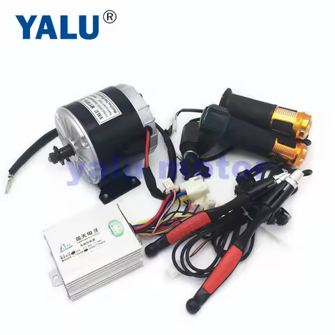 24V 350W Electric Bike DC Motor MY1016 Electric Bicycle Conversion Kit With Scooter Digital Throttle