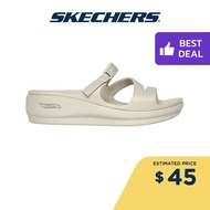 Skechers Women Foamies Arch Fit Ascend Sandals - 111232-NAT Arch Fit Dual-Density Machine Washable Luxe Foam