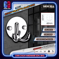 MOCHA HOOK BAR M601-1 M601-5 | Stainless Steel Hook Bar | Clothing Hook | Towel Hook | Key Hook