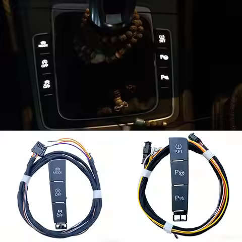 For VW Golf 7 MK7 ESP OFF Button Start Stop Mode Driving Pattern OPS Parking Assist Model Switch5GG9