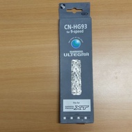 [Doleke] SHIMANO XT HG93 9 Speed Chain 116 Mesh