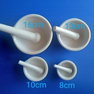MORTIR + STAMPER 13 CM MURAH / LUMPANG ALU / MORTAR ALU / MORTIR /
