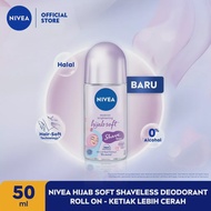 NIVEA personal hijab soft brightening deodorant roll on 50 ml - deodorant nivea hijab
