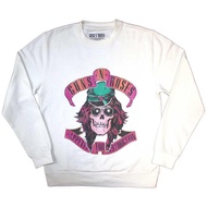 (ガンズ・アンド・ローゼズ) Guns N Roses オフィシャル商品 ユニセックス Axl Skull トレーナー 長袖 トップス 【海外通販】
