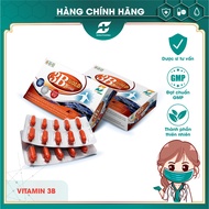 Gold Nosa 3B Vitamin Pills - Vitamin B1, B6, B12 Supplement. Box of 30 pills