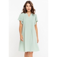 Badomoda CEDRONE Front Tucks Tent Dress