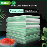 HATELI Bio Sponge Filter Cotton Pro Pond Aquarium Filter Media Koi Filter Pad Media Roll Fish Tank W