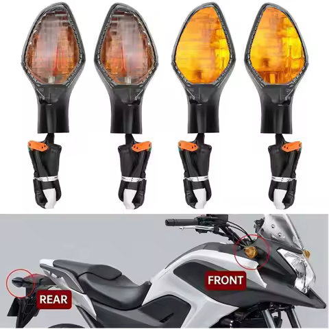New Motorcycle Turn Signal Light Indicator For HONDA CBR 500R 650F CB 500F X 650F 400F 400X CTX 700N