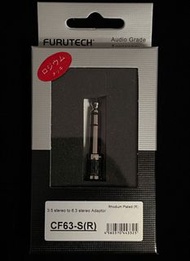 Furutech 6.3mm to 3.5mm 耳機轉換頭 公轉母 母轉公