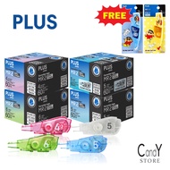 Plus Whiper MR2 Correction Tape Refills 10 in 1 (FREE 1 MR2 Mini Correction Tape) Plus Correction Ta