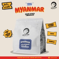Cherrydog | เมล็ดกาแฟ คั่วอ่อน-คั่วเข้ม พม่า Myanmar Shan State Ywangan (Light / Medium / Dark ro