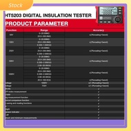 【ELECT】HT5203 Insulation Resistance Tester, High Voltage Insulation Resistance Meter