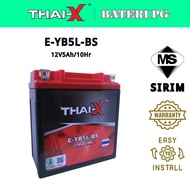 THAI-X YB5L Motorcycle Battery EX5 STARTER LC135 V1 EGO V1 SRL100 STARTER LEGENDA 110 SPORT 110