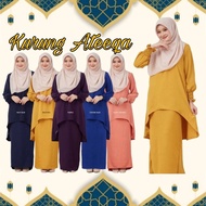 🇲🇾 Kurung Ateeqa Mom Kids New Design Dress Raya Ootd Viral Melayu Moden Baju Hasnuri Murah Kain Bintang Slim Bra Kasut X
