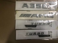 Mercedes-Benz A35L E53 E63S GLE53 Car Badges 3D AMG Side Fender Emblem Suitable for Car Decoration A