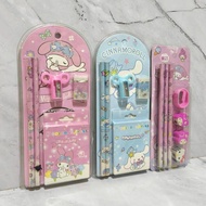 Sanrio Stationery Set Pencil Eraser Crayon Sharpener School Gift Souvenir/