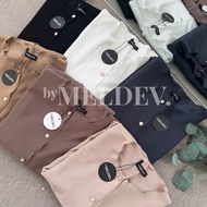 ByMeldev Luna Knit Batwing Set Pants & Skirt Pants and Skirt Set Pants Set Muslimah Set