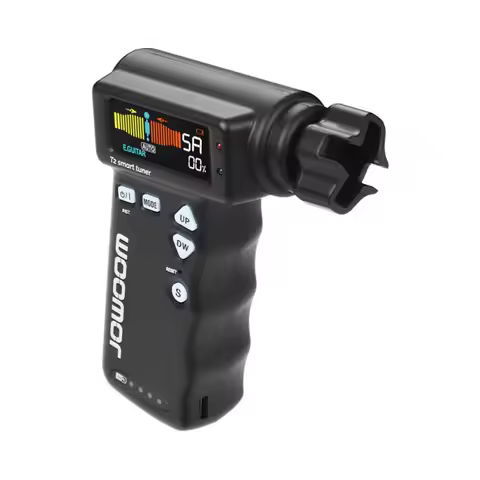 JOWOOM T2 Multi-functional Smart Guitar Tuner Peg String Winder for Guitar Ukulele Chromatic Tuning