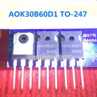 2pcs 5pcs K30B60D1 TO-247 AOK30B60D1 TO247 30A/600V inverter welding machine IGBT transistor, guaran