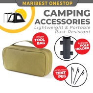 Camping Accessories Camping Peg Spike Khemah Steel 20/30cm Tent Nail Stake Peg Tarp Flysheet Sand Pe