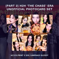 [PART 2] [SET] HEARTS2HEARTS H2H ‘THE CHASE NGY Unofficial Photocard Set Carmen Jiwoo Yuha Stella Ju