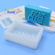 <Dream-t> Fight Club Soap Silicone Mold Rectangle Bath  Lotion Bar Making Supplies Moule Savon Molde