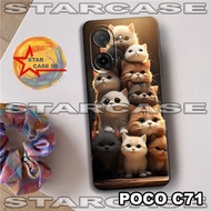 Softcase poco c71 /S8 Motif /case poco c71/casing poco c71/silicone Phone Case