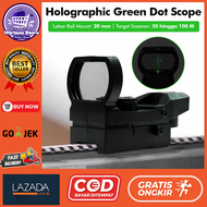 Bisa COD Teropong holographic / Teleskop Senapan Burung / Dongzhur Kekeran Teropong Senapan Holograp