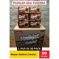 Biskuit Roma Malkist Cokelat Coklat Creakers 90 gr - ( HARGA 1 DUS )