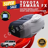 TOYOTA TAMARAW FX HIGH QUALITY CAR COVER WATER REPELLANT SCRATCH AND DUST PROOF WITH BUILT IN BAG