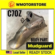 HONDA C70Z BODY PART (HL-C) REAR FENDER HL C c70-z c70 z HALF BODY PART COVER CHASIS EKOR BESI BELAK