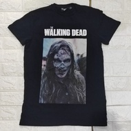 เสื้อยืดพิมพ์ลายแฟชั่นเสื้อยืด The walking dead ลายซอมบี้ งานยุโรป ปี2016 S-5XL