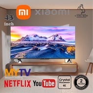XIAOMI 4K LED TV 43" L43M6-6ARG 43P1 / LG 4K LED TV 43" 43 Inch Smart TV UHD with AI ThinQ® LG-43UQ7