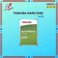 TOSHIBA HDWT31AUZSVA S300 10TB CCTV SURVEILLANCE HARDDISK